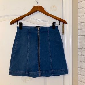 BDG urban jean skirt
